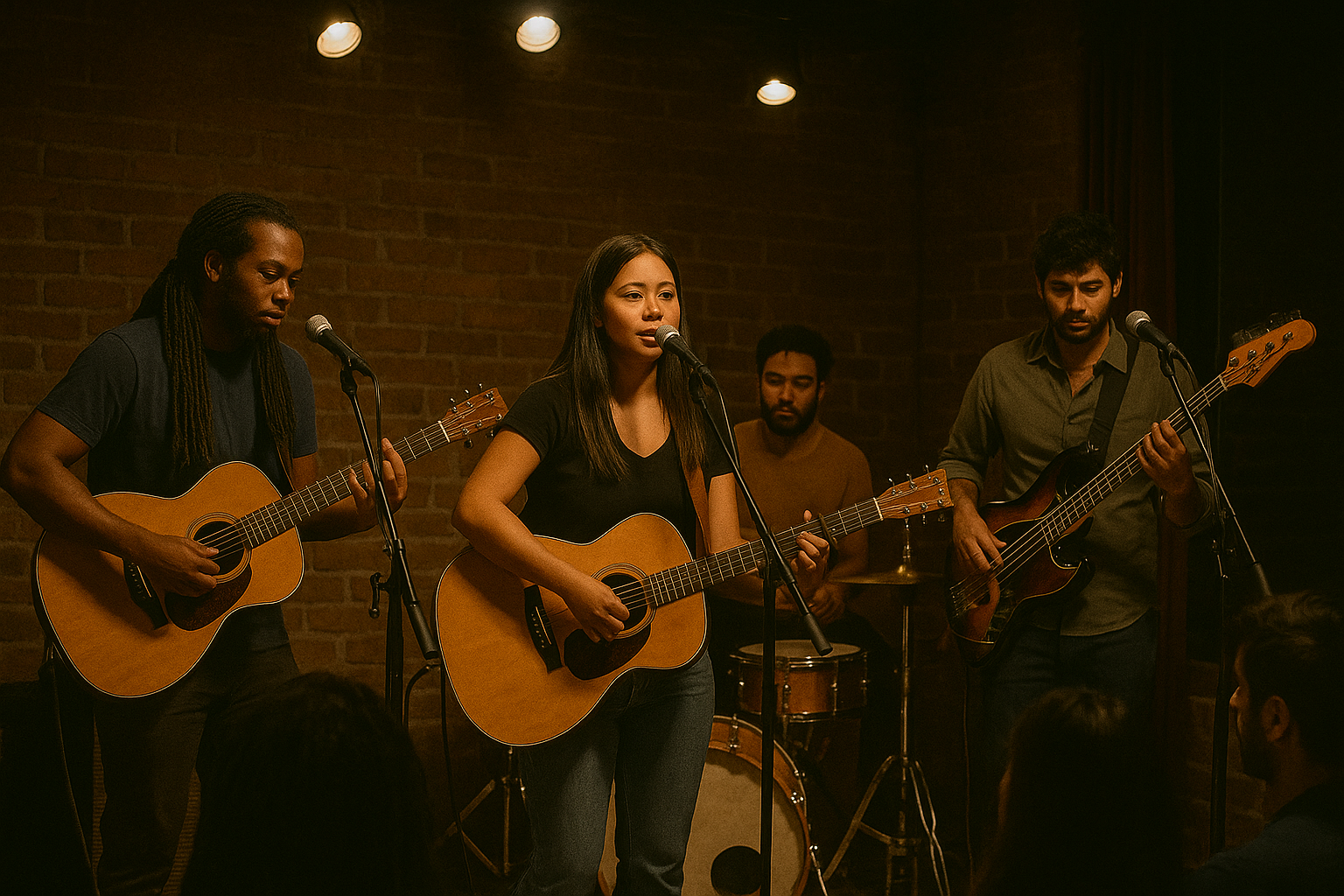 Local business hosting live music